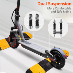 2026 New AOVOPRO P7 Turn Signal Electric Scooter 350W 8.5 Inch Tire Smart Escooter 31KM/H 36V10.5AH Electric Scooter for Adults