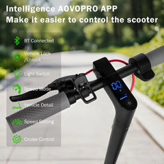 AOVOPRO M365PRO Max 500W Electric Scooter for Adults 35KM Long Range 31KM/H Fast Speed Folding Electric Scooter 8.5 Inch Scooter