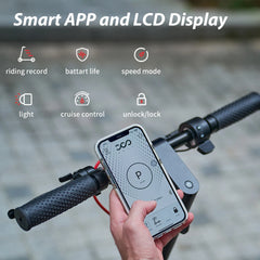 W8 Electric Scooter 9.3 inch 750W Motor 48V14Ah  Dual Suspension 30-40km Range 40km/h Speed Off Road Tires With APP E Scooters