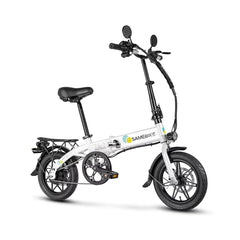 SAMEBIKE YINYU14-II Adult Foldable E-bike 350W Motor 36V7.8Ah Battery Electric Bicycle 14-inch City Commuter Tires Electric Bike