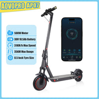 AOVOPRO AP07 Electric Scooter 500W Instantaneous Maximum Power 31KM/H 36V10.5Ah 35KM with Turn Signal Shock Absorption EScooter