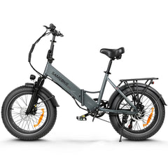 Samebike LOTDM200-II Electric Mountain Bike with 48V 13Ah Removable Battery 20" x 4.0 All-Terrain Fat Tire ebike for Adults