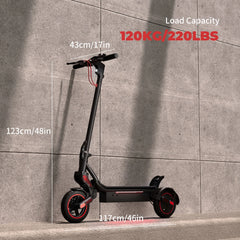 W8 Electric Scooter 9.3 inch 750W Motor 48V14Ah  Dual Suspension 30-40km Range 40km/h Speed Off Road Tires With APP E Scooters
