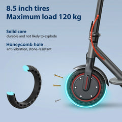 AOVOPRO M365PRO Max 500W Electric Scooter for Adults 35KM Long Range 31KM/H Fast Speed Folding Electric Scooter 8.5 Inch Scooter