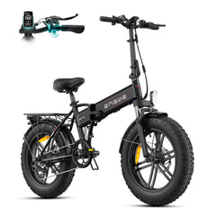 ENGWE EP-2 BOOST Electric Bicycle Foldable Torque Sensor 250W Motor 25 KM/H 55 Nm Torque Electric Bike 20x4 Fat Tire E-bike