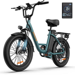 URLIFE E20 Electric Bike For Adults 250W Motor Electric Bike 48V 13AH 20 Inch Tires City Commuter E Bike