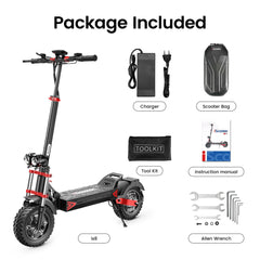 iScooter IX8 Foldable Electric Kick Scooter for Adults 60 km/h Speed 2400W Power 48V Voltage 20Ah Battery