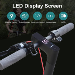 JUICEASE Electric Scooter 36V 10.4Ah 25KM Long Range 31KM/H 350W Motor 8.5Inch Foldable with Smart APP Adult Escooter