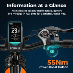 ENGWE EP-2 BOOST Electric Bicycle Foldable Torque Sensor 250W Motor 25 KM/H 55 Nm Torque Electric Bike 20x4 Fat Tire E-bike
