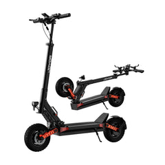 JOYOR S10-S-Z Electric Scooter 60V 18Ah Dual Motor 2000W 10 Inch Tire Adult Escooter 65km/h Max Speed 70-85km Range Black
