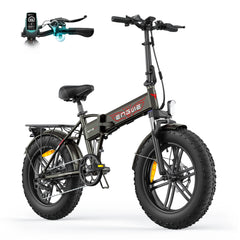 ENGWE EP-2 BOOST Electric Bicycle Foldable Torque Sensor 250W Motor 25 KM/H 55 Nm Torque Electric Bike 20x4 Fat Tire E-bike