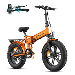 ENGWE EP-2 BOOST Electric Bicycle Foldable Torque Sensor 250W Motor 25 KM/H 55 Nm Torque Electric Bike 20x4 Fat Tire E-bike